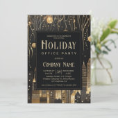 Activiteiten in de omgeving van Modern Urban Black Kaart (Staand voorkant)