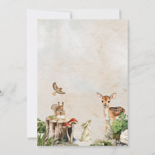 Activiteiten in de omgeving van Modern Woodland An Kaart (Achterkant)