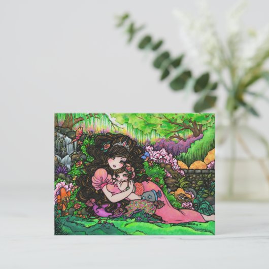 Activiteiten in de omgeving van Mom & New Baby Pri Aankondigingskaart (Staand voorkant)