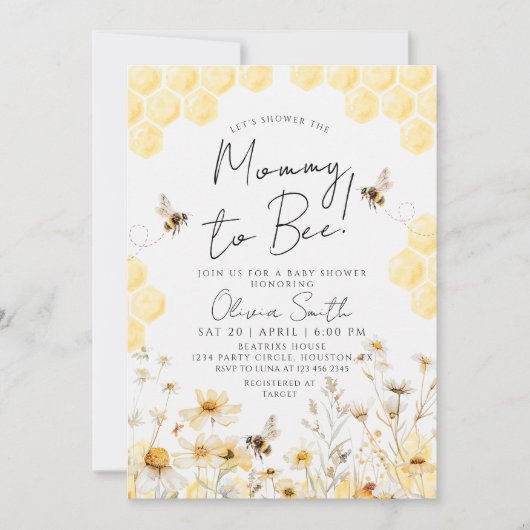 Activiteiten in de omgeving van Mommy to Bee Bumbl Kaart (Voorkant)