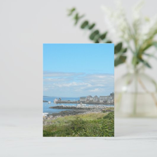 Activiteiten in de omgeving van Monhegan Island Me Feestdagenkaart (Staand voorkant)