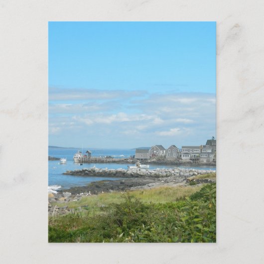 Activiteiten in de omgeving van Monhegan Island Me Feestdagenkaart (Voorkant)