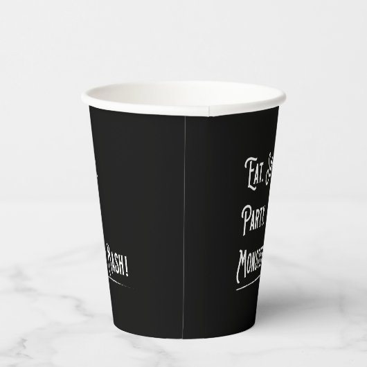 Activiteiten in de omgeving van Monster Mash Hallo Papieren Bekers (Rechts)