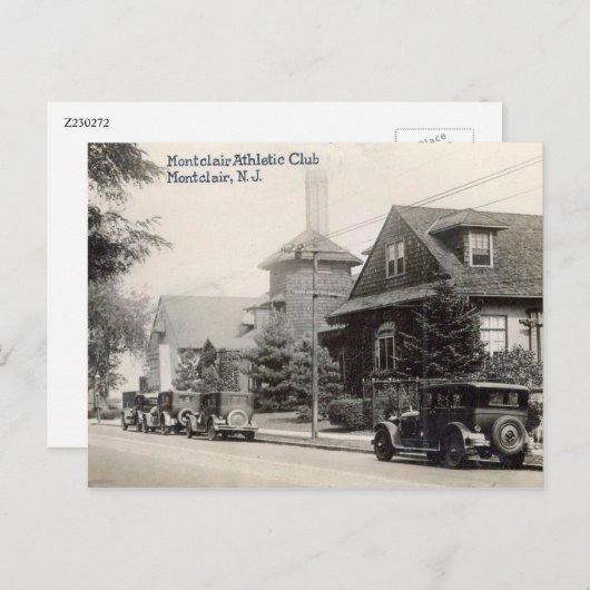 Activiteiten in de omgeving van Montclair Athletic Briefkaart (Voorkant / Achterkant)