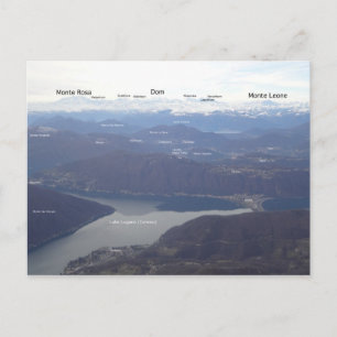 Activiteiten in de omgeving van Monte Generoso - S Briefkaart