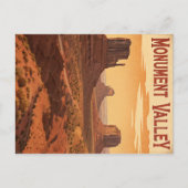 Activiteiten in de omgeving van Monument Valley: R Briefkaart (Voorkant)