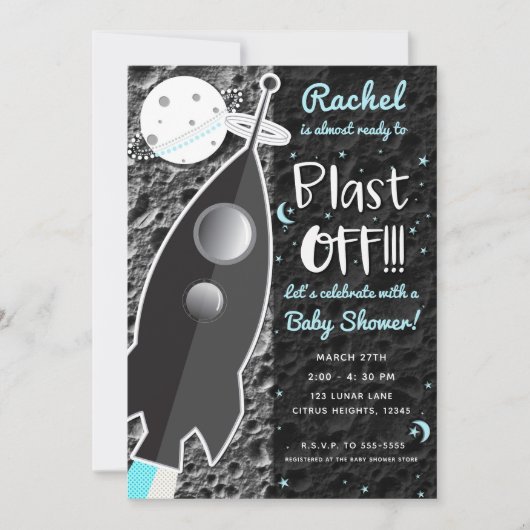 Activiteiten in de omgeving van MOON Rocket Ship S Kaart (Voorkant)