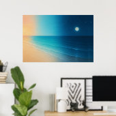 Activiteiten in de omgeving van Moonlight Ocean Po Poster (Thuiskantoor)