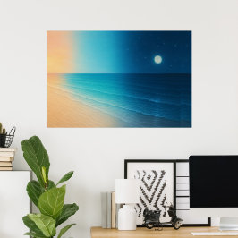 Activiteiten in de omgeving van Moonlight Ocean Po Poster