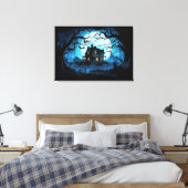 Activiteiten in de omgeving van Moonlit Manor Haun Canvas Afdruk (Insitu (Slaapkamer))