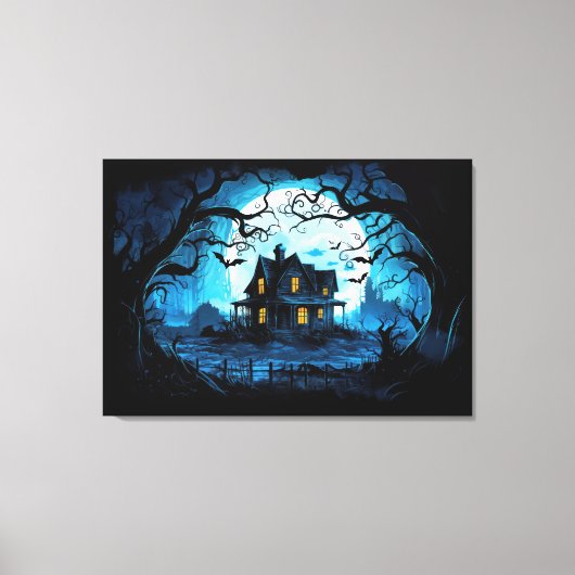 Activiteiten in de omgeving van Moonlit Manor Haun Canvas Afdruk (Voorkant)