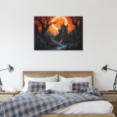 Activiteiten in de omgeving van Moonlit Manor Haun Canvas Afdruk (Insitu (Slaapkamer))