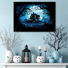 Activiteiten in de omgeving van Moonlit Manor Haun Canvas Afdruk