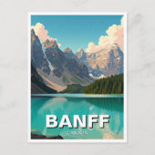 Activiteiten in de omgeving van Moraine Lake at Ba Briefkaart (Voorkant)