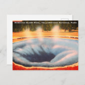 Activiteiten in de omgeving van Morning Glory Pool Feestdagenkaart (Voorkant / Achterkant)