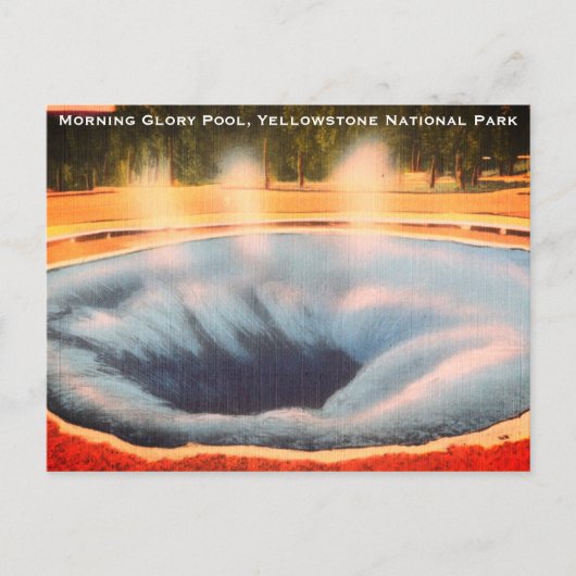 Activiteiten in de omgeving van Morning Glory Pool Feestdagenkaart (Voorkant)