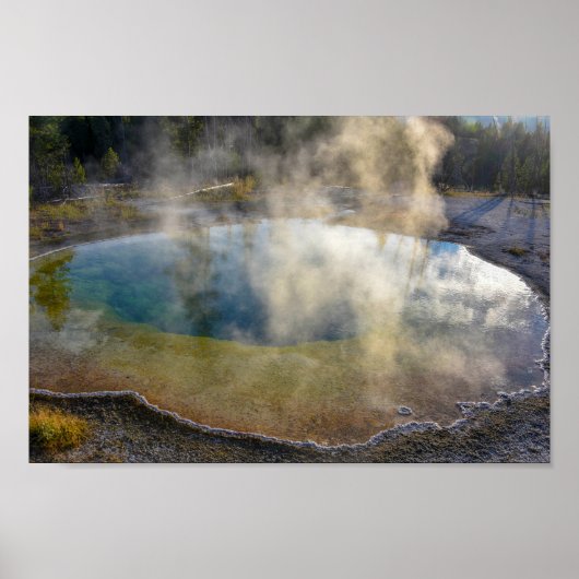 Activiteiten in de omgeving van Morning Glory Pool Poster (Voorkant)