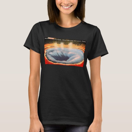 Activiteiten in de omgeving van Morning Glory Pool T-shirt (Voorkant)