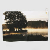 Activiteiten in de omgeving van Morning Lake Scene Golfhanddoek (Horizontaal)