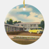 Activiteiten in de omgeving van  Motel, Golden Wes Keramisch Ornament (Achterkant)