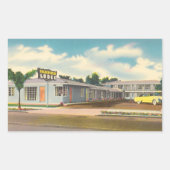 Activiteiten in de omgeving van Motel, Golden Wes Rechthoekige Sticker (Voorkant)