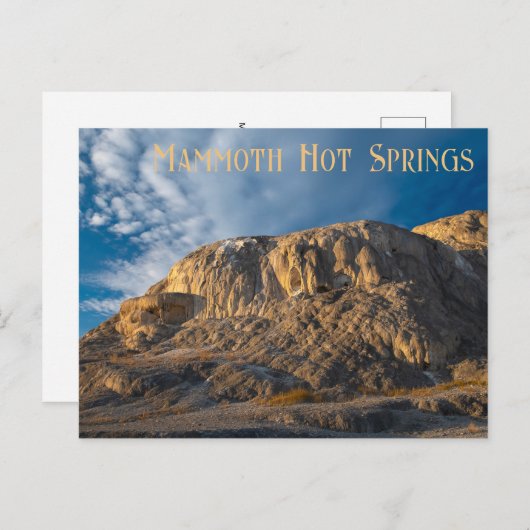 Activiteiten in de omgeving van Mound Spring Yello Briefkaart (Voorkant / Achterkant)