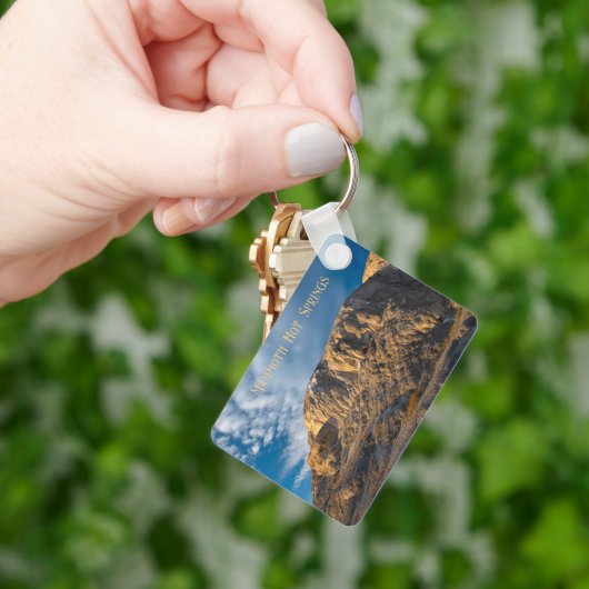 Activiteiten in de omgeving van Mound Spring Yello Sleutelhanger (Hand)