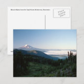 Activiteiten in de omgeving van Mount Adams from t Briefkaart (Voorkant / Achterkant)