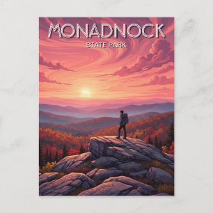 Activiteiten in de omgeving van Mount Monadnock Ne Briefkaart