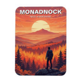 Activiteiten in de omgeving van Mount Monadnock Ne Magneet (Verticaal)