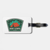 Activiteiten in de omgeving van Mount Olympus Wild Bagagelabel (Achterkant horizontaal)