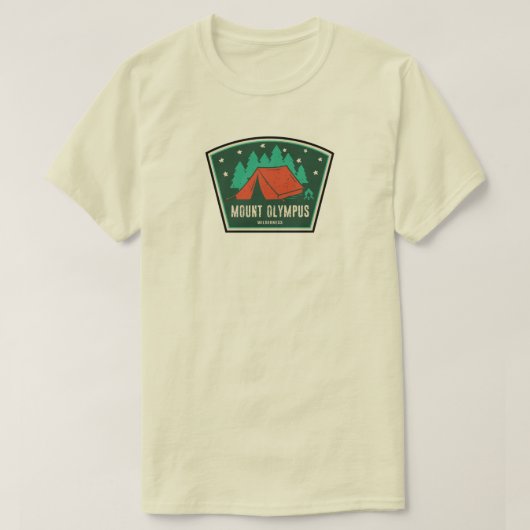 Activiteiten in de omgeving van Mount Olympus Wild T-shirt (Design voorkant)
