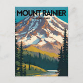 Activiteiten in de omgeving van Mount Rainier Nati Briefkaart (Voorkant)