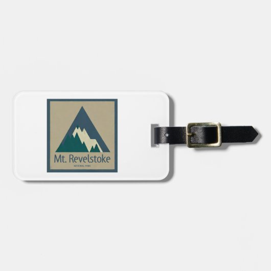 Activiteiten in de omgeving van Mount Revelstoke N Bagagelabel (Voorkant horizontaal)