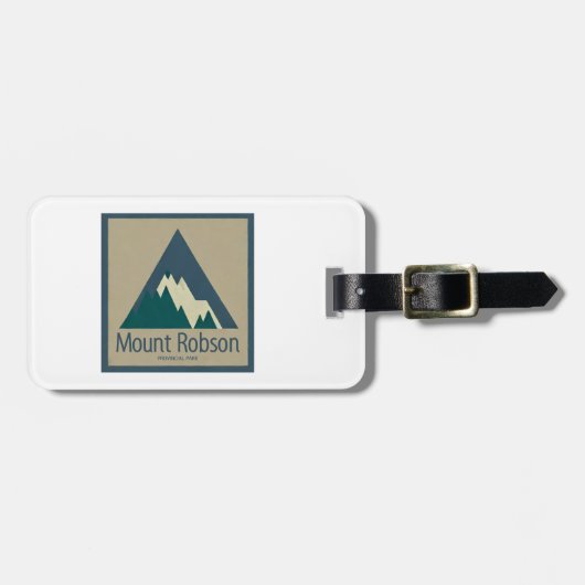 Activiteiten in de omgeving van Mount Robson Provi Bagagelabel (Voorkant horizontaal)