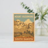 Activiteiten in de omgeving van Mount Rushmore Sou Briefkaart (Staand voorkant)