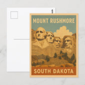 Activiteiten in de omgeving van Mount Rushmore Sou Briefkaart (Voorkant / Achterkant)