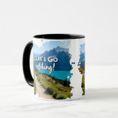 Activiteiten in de omgeving van Mountain Lake Let' Mok (Voorkant links)