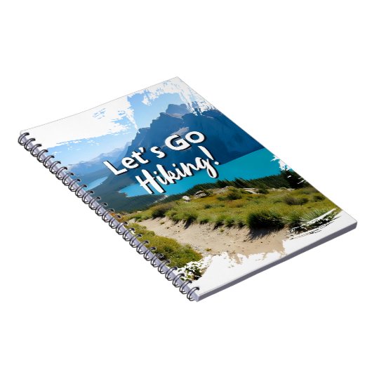 Activiteiten in de omgeving van Mountain Lake Let' Notitieboek (Rechterzijde)