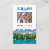 Activiteiten in de omgeving van Mountain Lake Memo Visitekaartje (Voorkant)