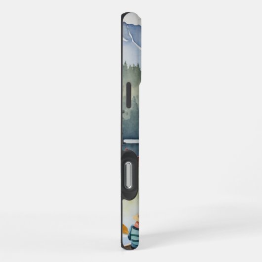 Activiteiten in de omgeving van Mountain Wildernes iPhone Hoesje (Rechterkant)