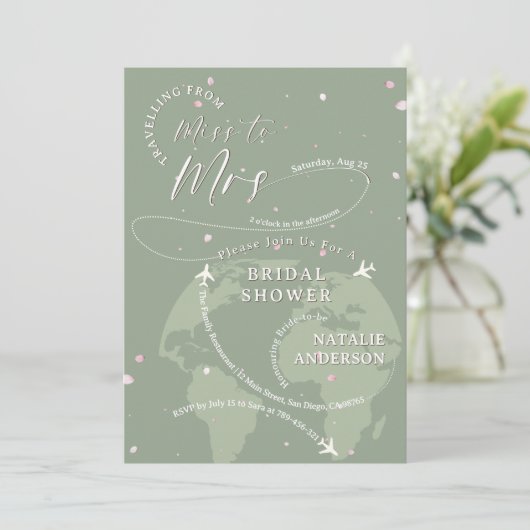 Activiteiten in de omgeving van Mrs Sage Green Pet Kaart (Staand voorkant)