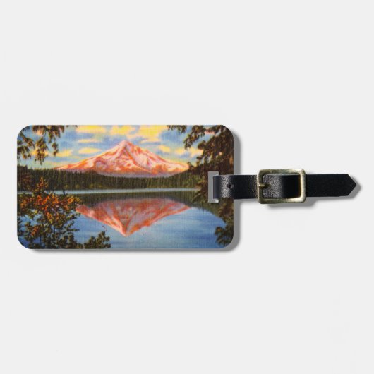 Activiteiten in de omgeving van Mt. Hood, Oregon C Bagagelabel (Voorkant horizontaal)