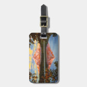 Activiteiten in de omgeving van Mt. Hood, Oregon C Bagagelabel (Voorkant verticaal)