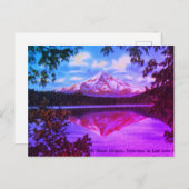 Activiteiten in de omgeving van Mt. Hood, Oregon C Briefkaart (Voorkant / Achterkant)