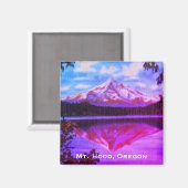 Activiteiten in de omgeving van Mt. Hood, Oregon C Magneet (Voorkant / Achterkant)