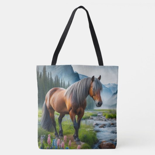 Activiteiten in de omgeving van Mustang Horse Stre Tote Bag (Voorkant)