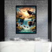 Activiteiten in de omgeving van Mystique Land Wild Poster