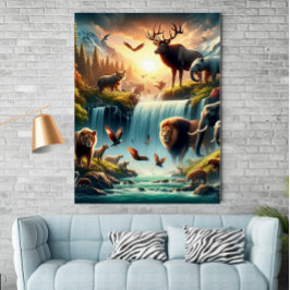 Activiteiten in de omgeving van Mystique Land Wild Poster