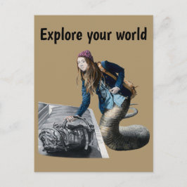 Activiteiten in de omgeving van Naga Explorer Worl Briefkaart